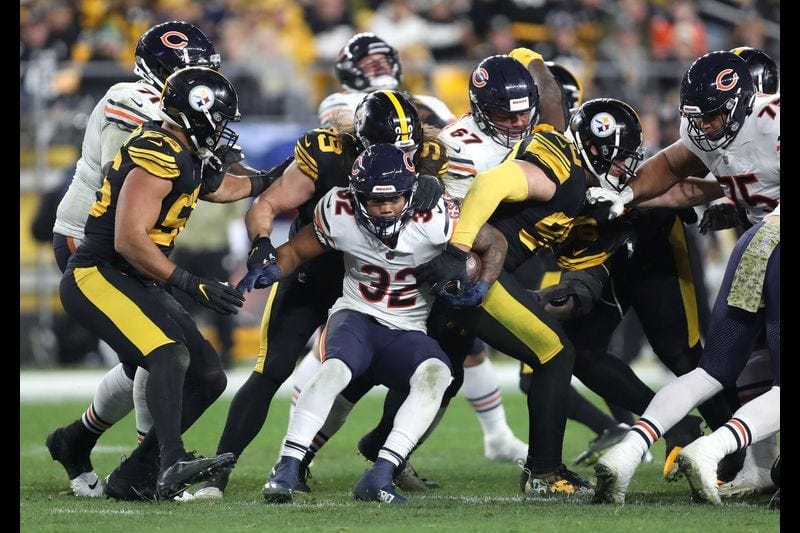 Running diary: Bears v. Steelers