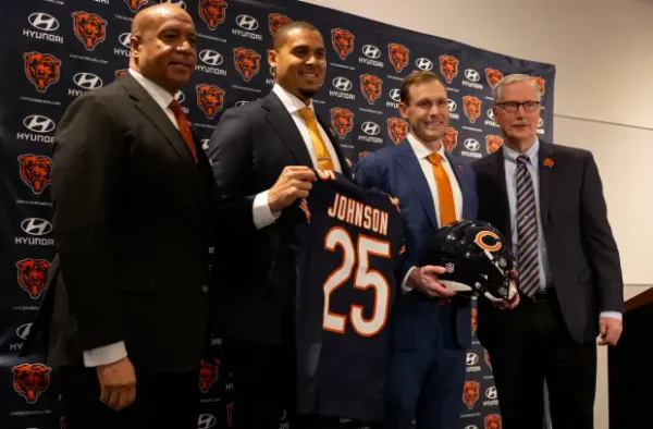 Bears show off their Johnson